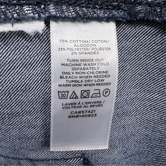 5/$25 Loft size 14 skirt blue jean  b35 - Picture 4 of 4